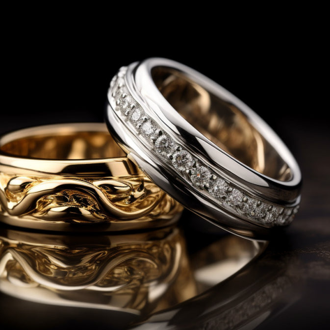 Exquisite Gem-Set Rings: Gold & Platinum Elegance | Roberts & Co