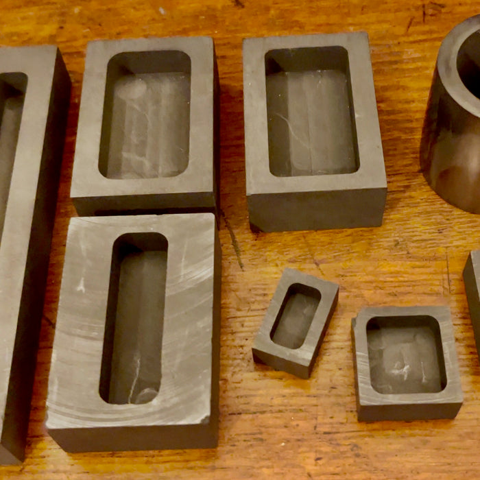 Graphite Ingot Moulds for gold and silver melting