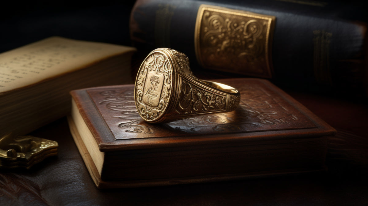 The Power and Prestige of Gold Signet Rings: A Historical Perspective