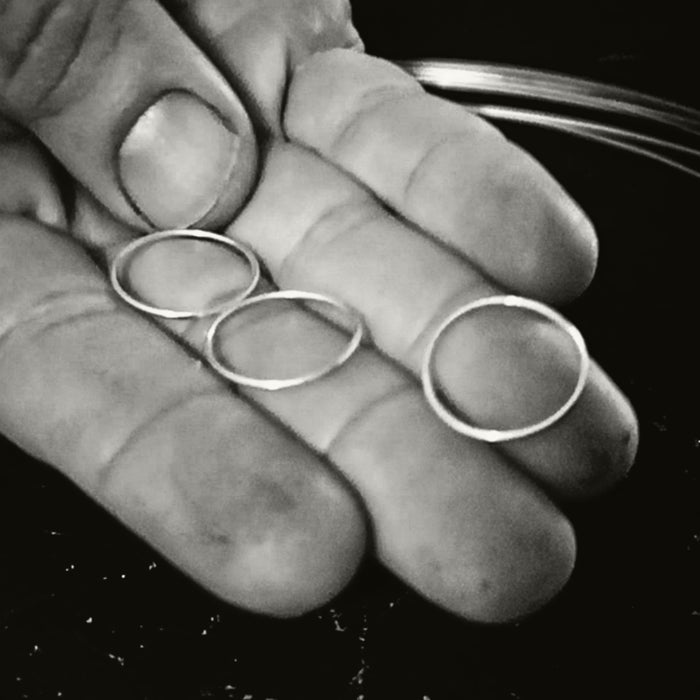 Hand Crafting Sterling Silver Stacking Rings: The Journey from Concept to Creation