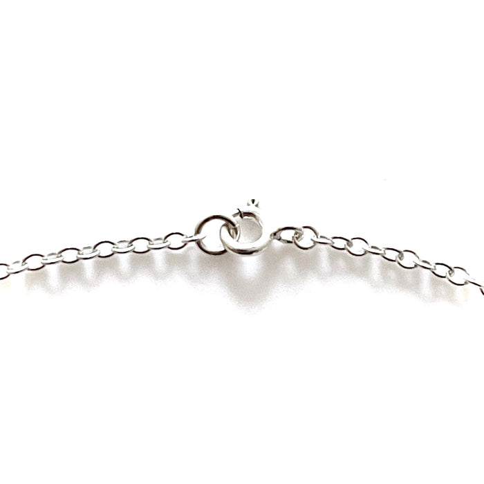Teeny Tiny T-Bar Pendant Necklace | 1cm Sterling Silver Elegance