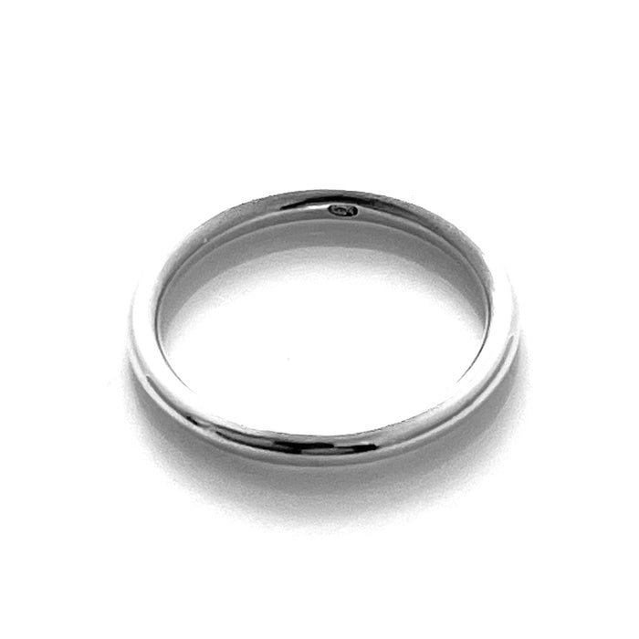 2mm Sterling Silver Round Halo Profile Ring | Refined Style | Roberts & Co