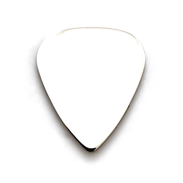 Sterling Silver Jazz Guitar Pick Plectrum - Handmade Collectible by Roberts & Co London