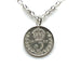 Roberts & Co 1916 British Three Pence Silver Coin Necklace