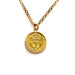 Vintage Royal Mint 1916 Coin Necklace with 18ct Gold Plating