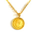 1919 Antique Coin Necklace with 22ct Gold Plating