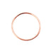 Dainty slim rose gold ring for stacking