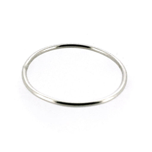 1mm sterling silver stacking ring