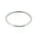Sterling Silver Skinny Square Band Stacking Ring