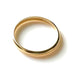 Elegant 2mm x 1mm D Shape Wedding Ring in 9ct Yellow Gold