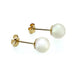 5mm round Akoya pearl stud earrings