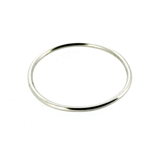 Handcrafted 9ct White Gold Stacking Ring