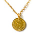 Historical 1918 Coin Pendant on 22ct Gold Plated Necklace