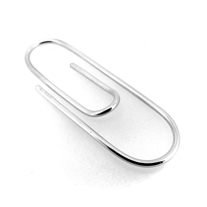 Handcrafted Sterling Silver Paperclip Money Clip