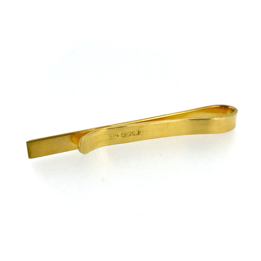18ct Gold Vermeil Tie Clip with Polished Finish