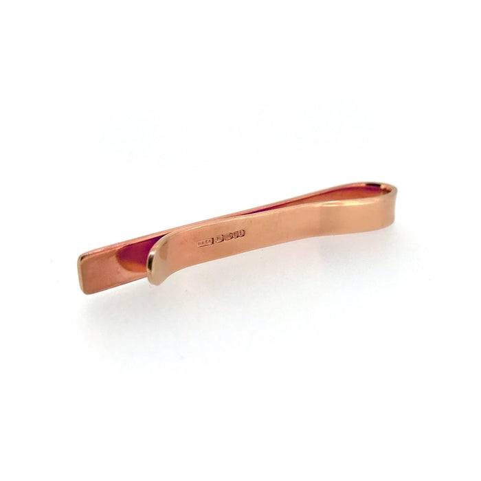 18ct Rose Gold Vermeil 5mm Tie Clip | Classic and Elegant Accessory