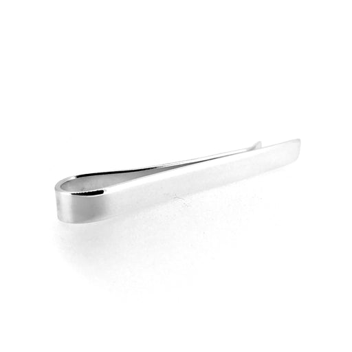 Classic Sterling Silver Tie Slide with Polished Finish