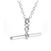 Timeless Sterling Silver T-Bar Necklace Inspired by Albert Chains