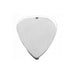 Luxurious Sterling Silver Guitar Pick Plectrum with Velvet Pouch Gift Packaging