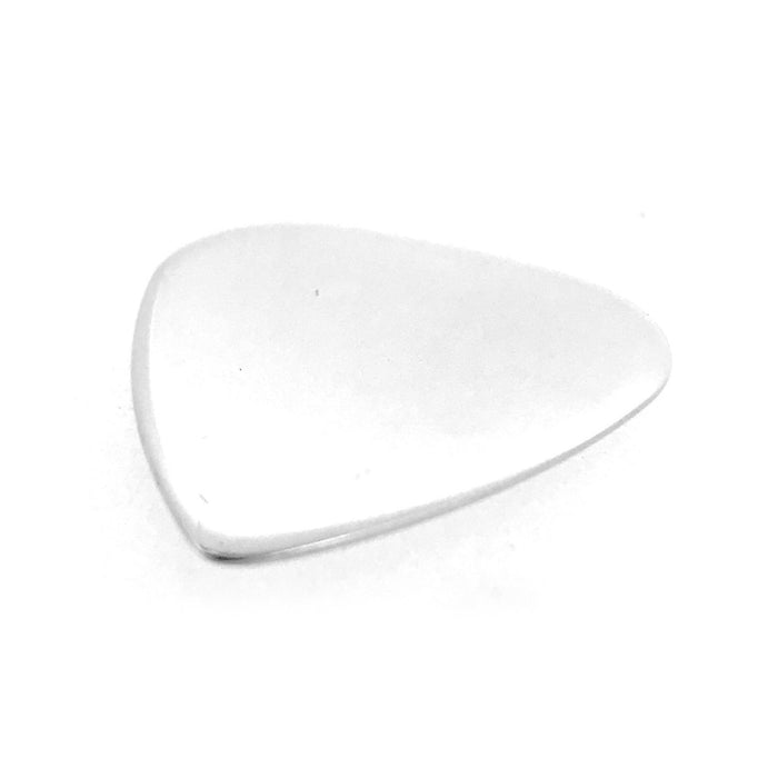 Handcrafted Sterling Silver Guitar Pick Plectrum with Distinctive Hallmark