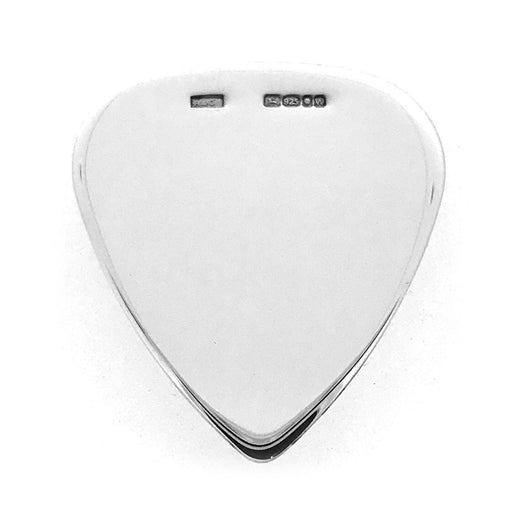 Sterling Silver Guitar Pick Plectrum with Roberts & Co London Feature Hallmark